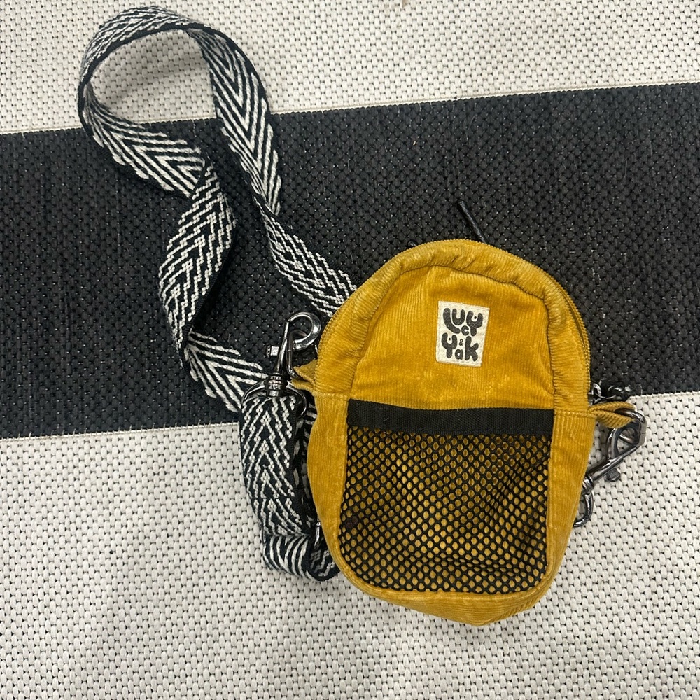 Lucy & Yak Mustard Crossbody Bag